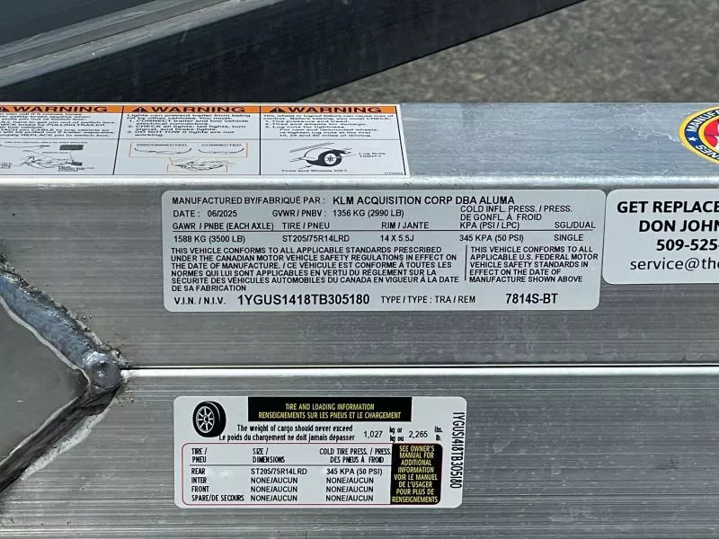 new Tilt Trailers Aluma  for sale, in Walla Walla, WA Thumbnail 14