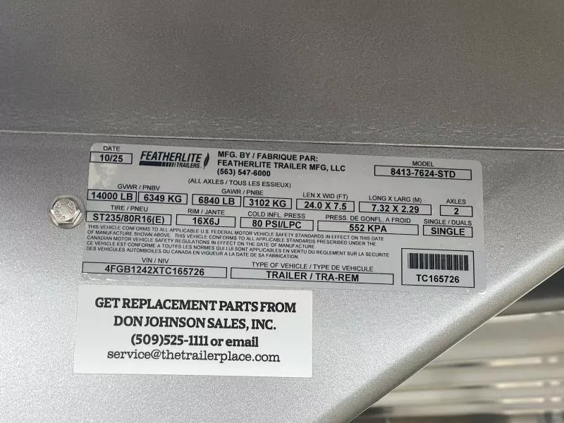 new Horse Trailers Featherlite  for sale, in Walla Walla, WA Thumbnail 30