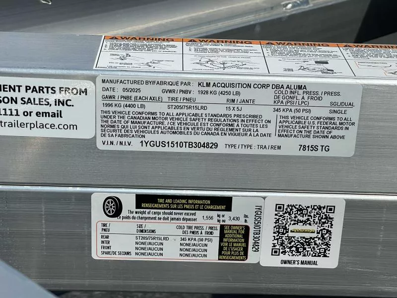 new Utility Trailers Aluma Other for sale, in Walla Walla, WA Thumbnail 15