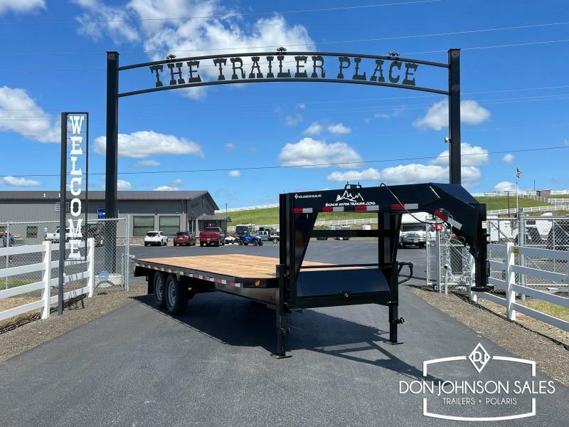 2023 Snake River GNFB 20' 14K Flatbed Trailer Trailers Sales in Walla Walla, WA Horse