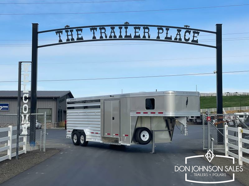 Featherlite 8413 20' 4H GN Horse Trailer w/Premier Tack 1729121074