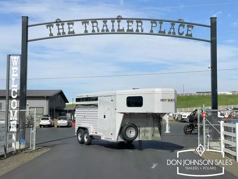 2026 Trails West Hotshot 17' Stock Combo (3H) GN w/Slant Tack Pkg 1760738103