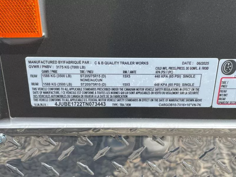 new Cargo (Enclosed) Trailers C&B Trailers  for sale, in Walla Walla, WA Thumbnail 20