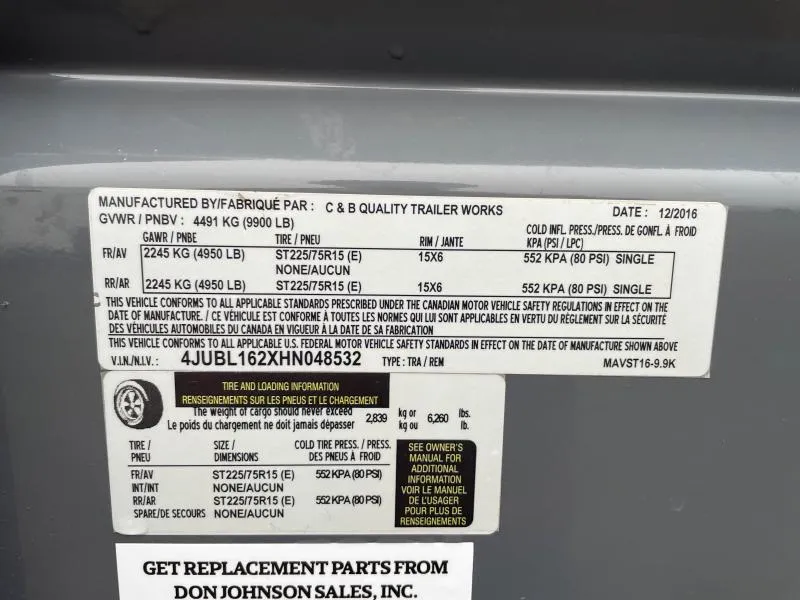 used Horse Trailers C & B Quality Trailers  for sale, in Walla Walla, WA Thumbnail 25