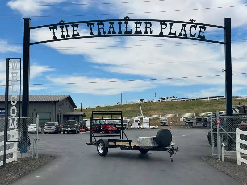2000 Homemade 6x12 Utility BP Utility Trailer