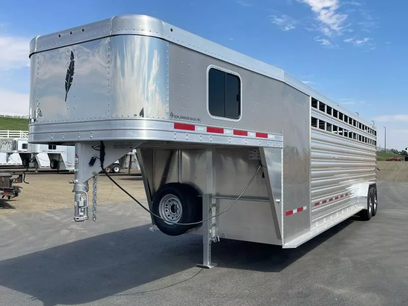 new Stock / Stock Combo Trailers Featherlite  for sale, in Walla Walla, WA Thumbnail 3