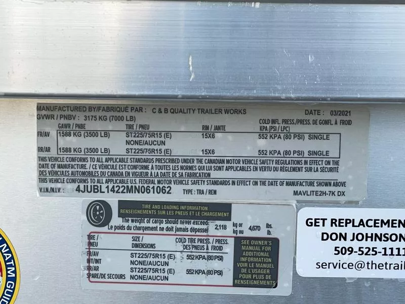 used Horse Trailers C&B Trailers  for sale, in Walla Walla, WA Thumbnail 27