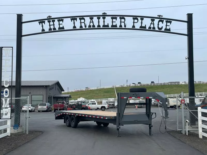 2026 Snake River GNFB25'-16.1K Dovetail Flatbed Trailer