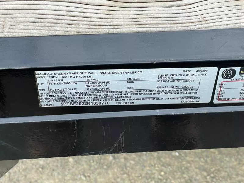 used Equipment / Flatbed Trailers Snake River  for sale, in Walla Walla, WA Thumbnail 18