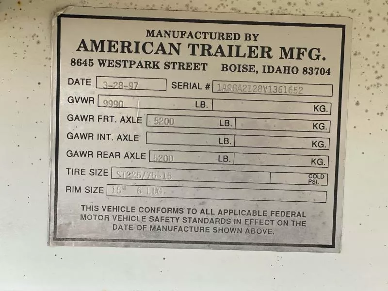 used Horse Trailers American Trailers  for sale, in Walla Walla, WA Thumbnail 31