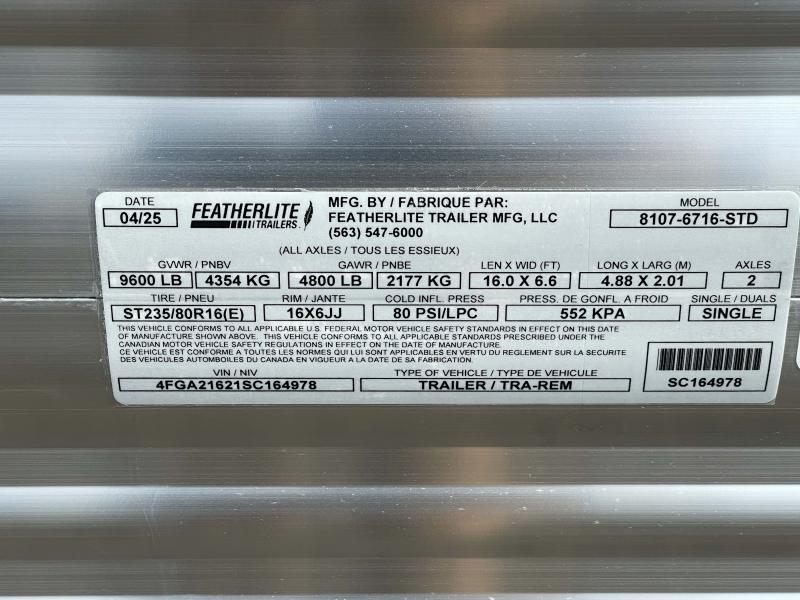 new Stock / Stock Combo Trailers Featherlite  for sale, in Walla Walla, WA Thumbnail 20