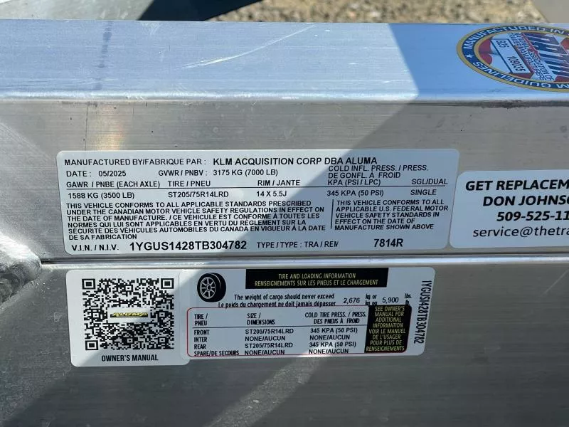 new Utility Trailers Aluma  for sale, in Walla Walla, WA Thumbnail 16