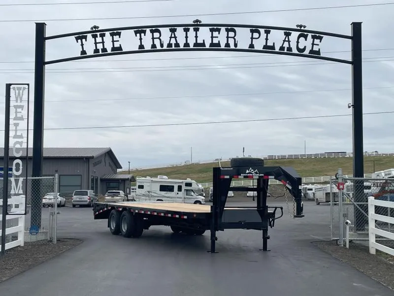 2026 Snake River GNFB25'-24K DT Flatbed