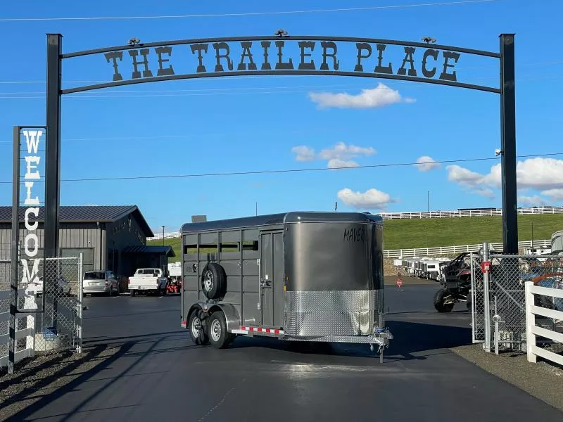 2026 C&B Trailers Maverick ST6617-7K Stock BP w/ Rear Slider