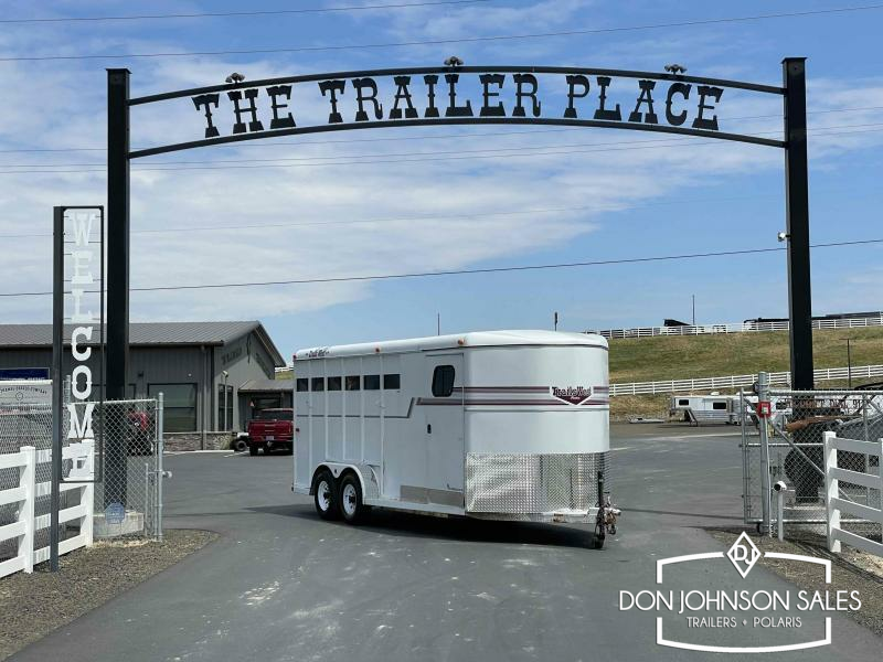 1995 Trails West Classic II 4H BP Horse Trailer Trailers Sales in Walla Walla, WA Horse