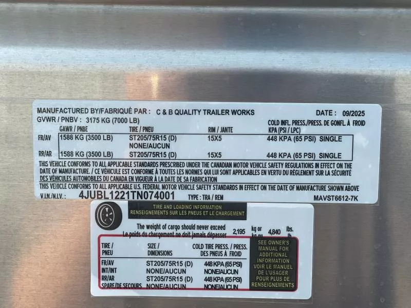 new Stock / Stock Combo Trailers C & B Quality Trailers  for sale, in Walla Walla, WA Thumbnail 14