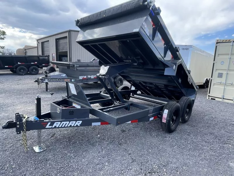 2026 Lamar 77" X 12' Dm - 10k Medium Dump 