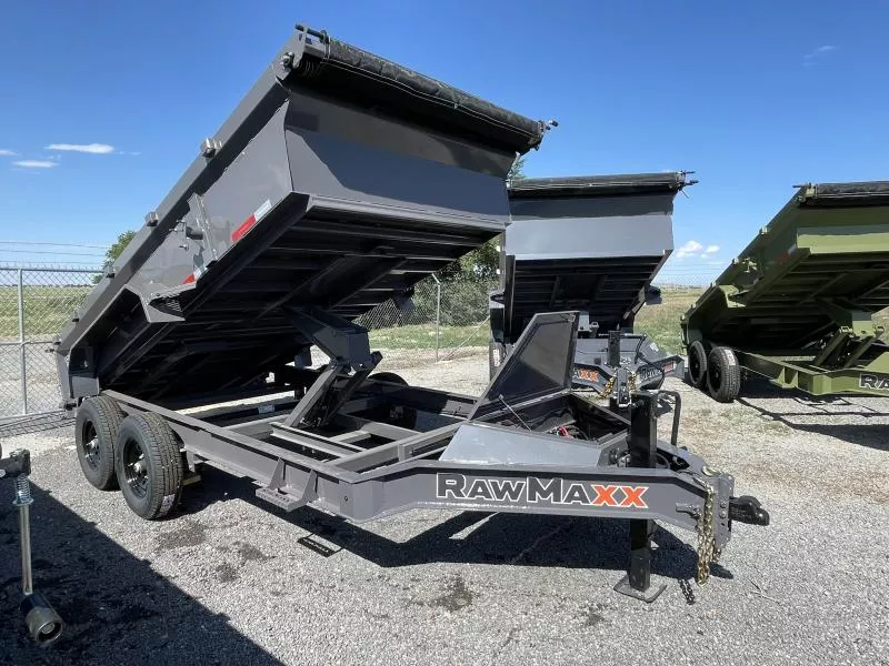 2025 RawMaxx GDX-14 Dump Trailer