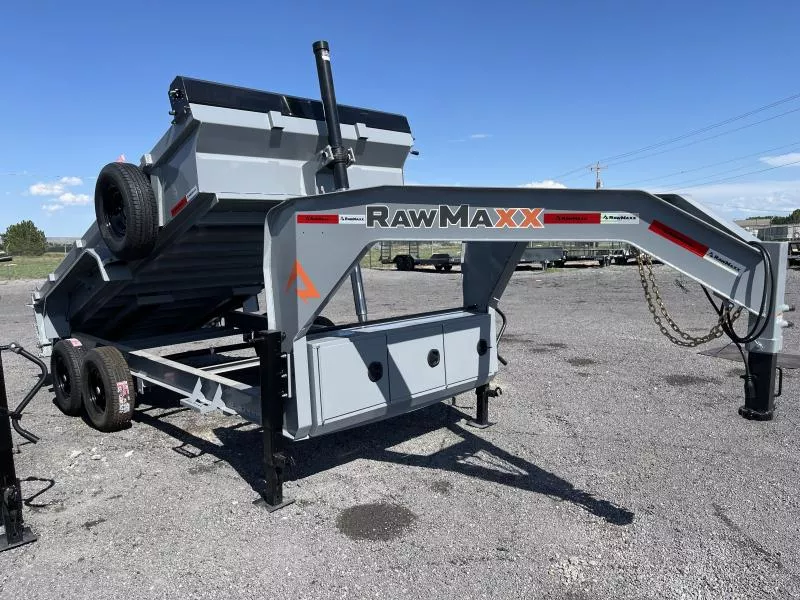 2026 RawMaxx LPXT14GN14K Dump Trailer
