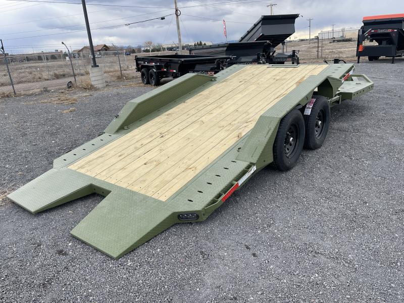 2025 RawMaxx GTX22BP14K Equipment Trailer