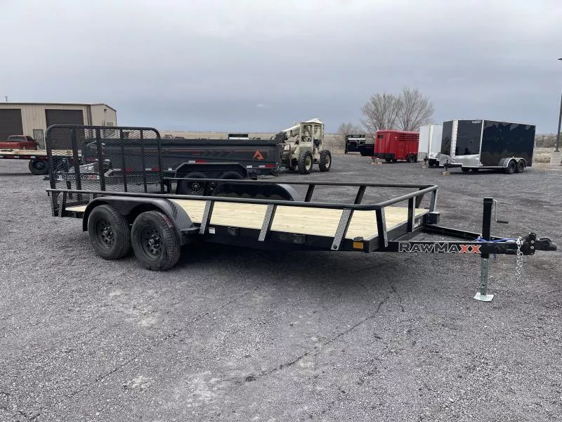 2025 RawMaxx UTX1683BP7K Utility Trailer