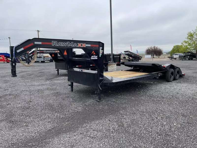2025 RawMaxx GTX28GN20K Equipment Trailer