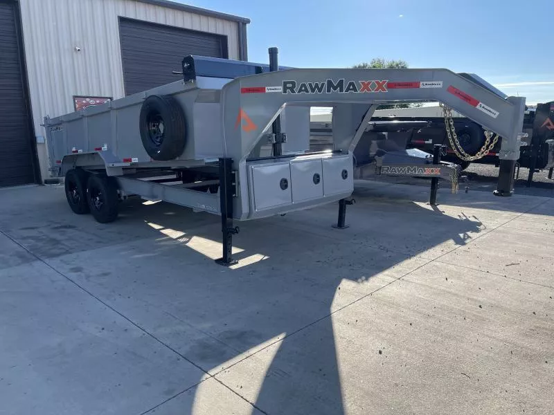 2026 RawMaxx LPXT16GN14K Dump Trailer