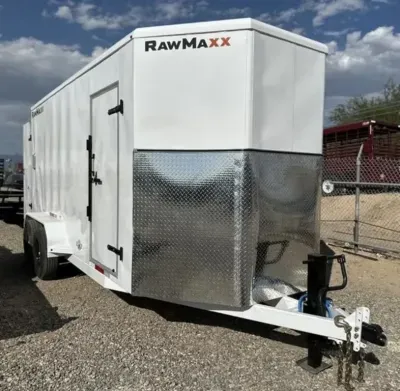2027 Rawmaxx Trailers 7X16 10.4K T/A CTX Cargo Enclosed Trailer