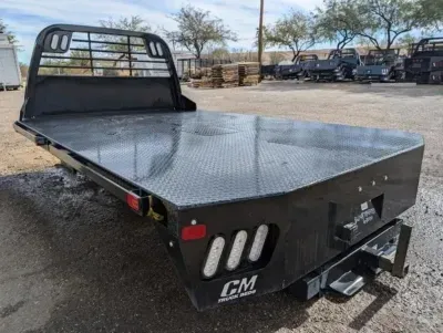 2026 CM Truck Beds 11'4"X97"X84"X34" RD Long Bed Dually Flatbed