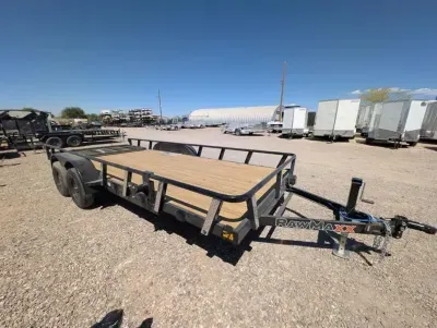 2026 Rawmaxx Trailers 83X18 7K UTX Utility