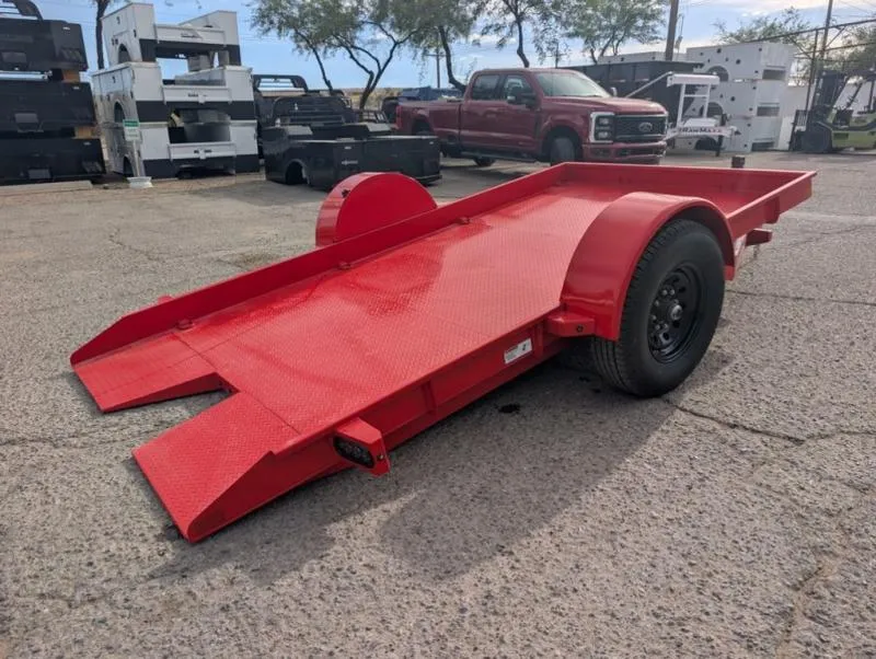 2026 Rawmaxx Trailers SGX 6X12 7K Scissor Lift 