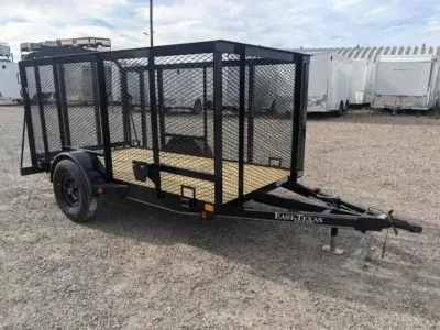 2027 East Texas 5X10 S/A Landscape Trailer