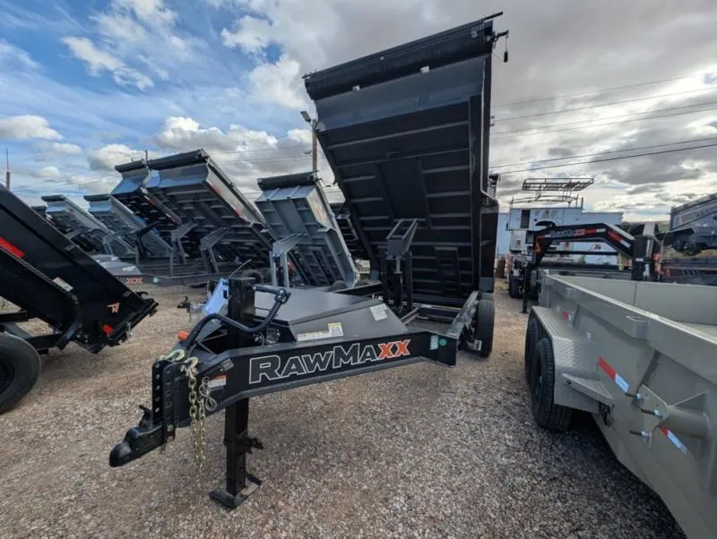2026 Rawmaxx Trailers 83X14 GDX 14K Dump 