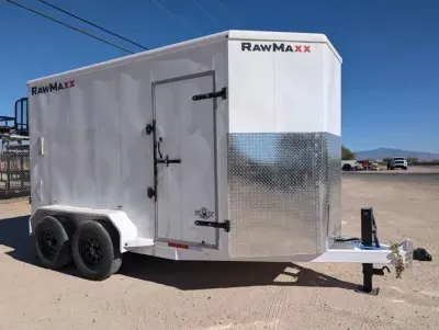 2025 Rawmaxx Trailers 7X12 T/A 10.4K CTX Enclosed Cargo 