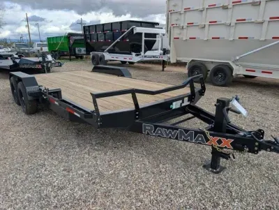 2025 Rawmaxx Trailers 83X18 10K ECX Equipment / Car Hauler