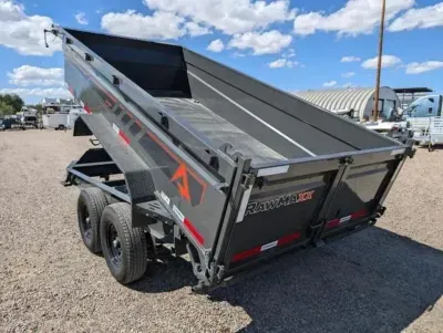 2027 Rawmaxx Trailers 83X14 14K GDX Knight Dump