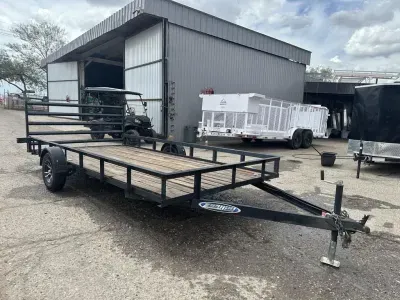 2019 Zieman 7X14 S/A Utility PRE-OWNED