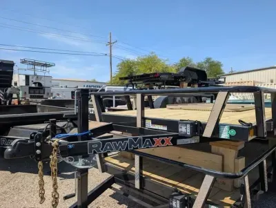 2027 Rawmaxx Trailers 83X14 T/A UTX Utility 10K Plus Dove Tail