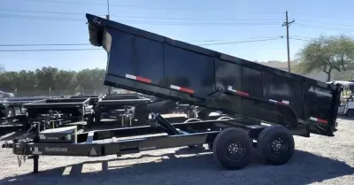2026 Rawmaxx Trailers 83X16x3 LPX 14K Dump Trailer