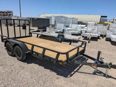2027 Rawmaxx Trailers 77X14 T/A UTX Utility
