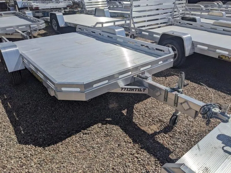 2027 Aluma 7712H Tilt Utility Trailer 