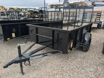 2026 Davidson Trailers 5X8 S/A Utility 24" Solid Sides 