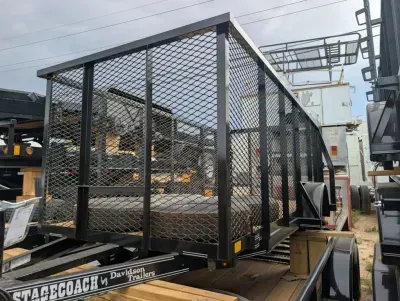 2026 Davidson Trailers 5X12 S/A Landscape Trailer 