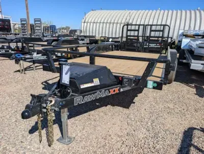 2026 Rawmaxx Trailers 83X16 10K UTX Utility
