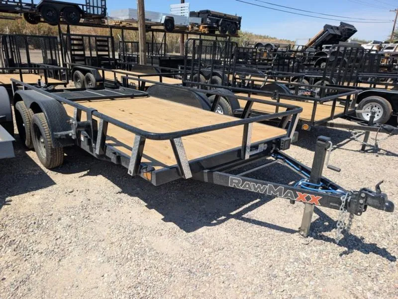 2026 Rawmaxx Trailers 83X14 T/A UTX Utility 