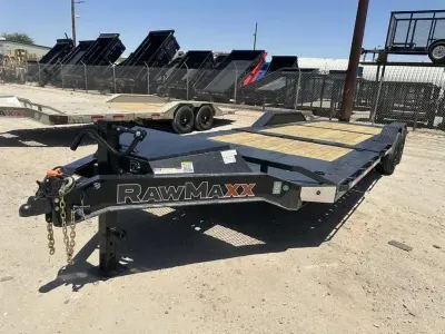 2027 Rawmaxx Trailers 102"X24' 14K GTX Gravity Tilt Deck