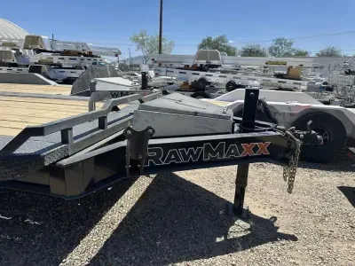 2026 Rawmaxx Trailers 102X24 FYH Low Pro Full Tilt 16K