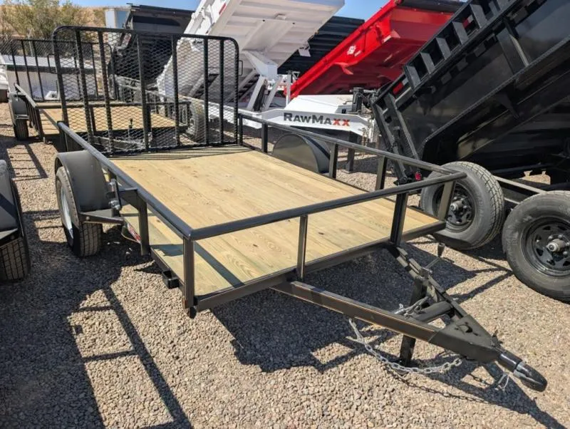 2025 GR Trailers 77X10 S/A Utility Pipetop 