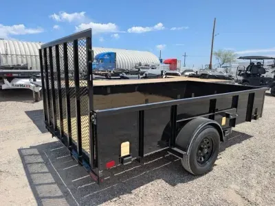 2026 Davidson Trailers 77X12 S/A Utility 24" Solid Sides 