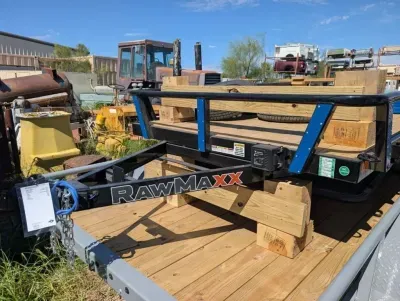 2027 Rawmaxx Trailers 77X14 T/A UTX Utility 